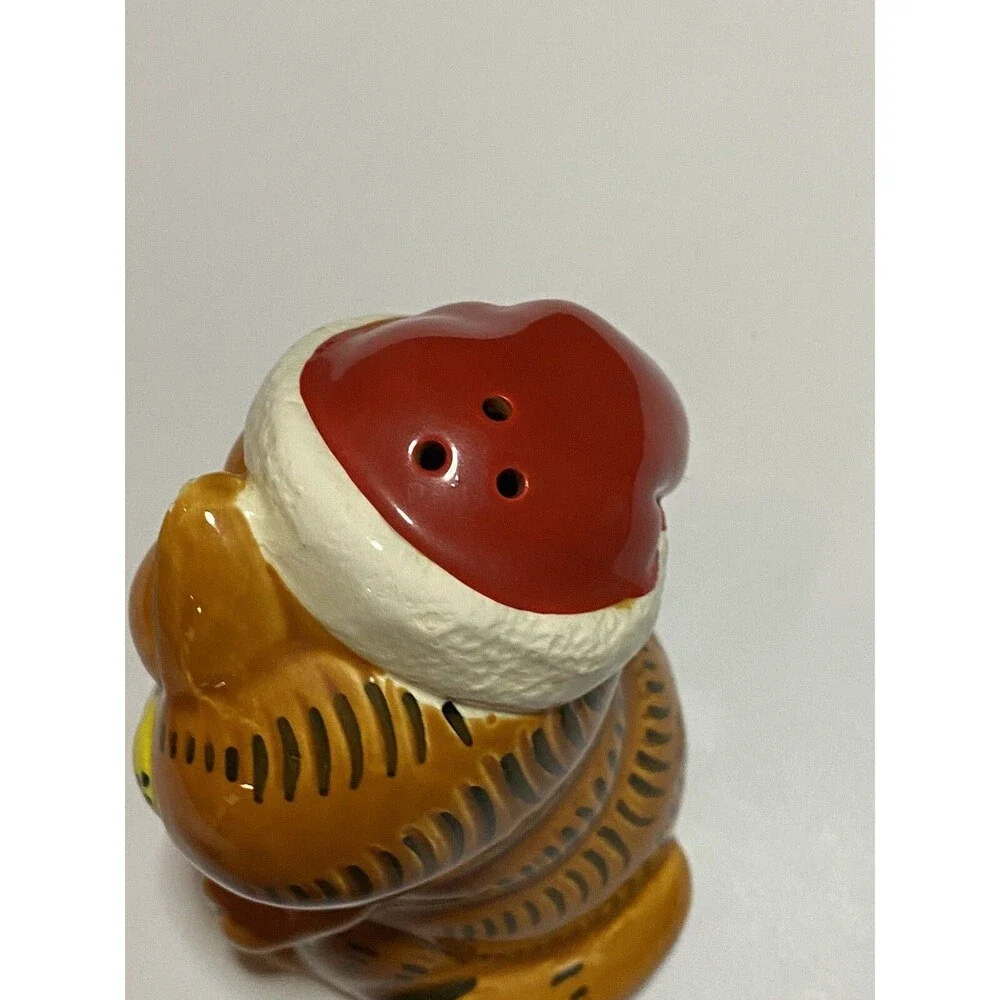 Garfield Santa Salt Shaker Enesco 1979 Vintage Japan
